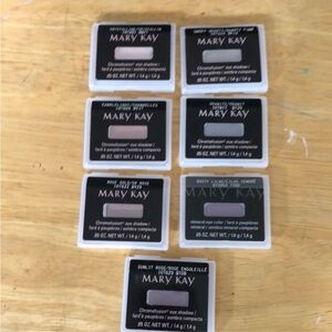 Mary Kay Single Eyeshadows - Mauve and Taupe Compacts